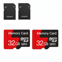Carte mémoire micro SD UHS-I 32 Go avec adaptateur SD, carte de stockage flash professionnelle pour applications d'imagerie numérique