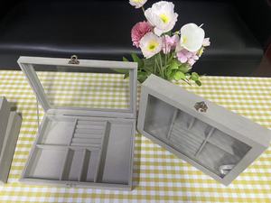 Rectangle Velvet <b>Jewelry</b> <b>Box</b> Organizer Luxury <b>Jewelry</b> <b>Box</b> <b>Jewelry</b> Packaging <b>Box</b> <b>Jewelry</b> <b>Gift</b> <b>Box</b> Velvet Travel <b>Jewelry</b> <b>Box</b> - Product Image 3