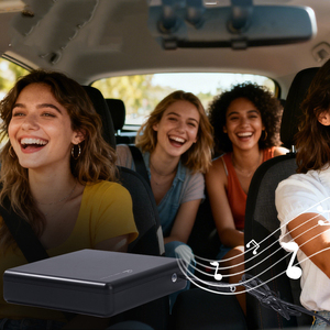Factory Custom Portable <b>Car</b> <b>CD</b> DVD <b>Player</b> With USB Power Remote Control For Vehicle Stereo System Accessory Universal Media Box - Product Image 5