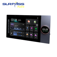 PW130T + 8FCR53 Amplifier rumah pintar, Wifi dalam dinding latar belakang Stereo banyak kamar sistem musik Output daya 30W