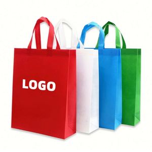 Bolsa de Regalo Reutilizable Ecológica Personalizada, Fabricantes de Bolsas No Tejidas, Bolsa No Tejida de PP Reciclado con Logotipo - Product Image 1
