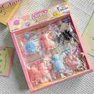 Nouveau style d'usine Mini jouets Taba Mochi Kawaii, sacs cadeaux pour fêtes sur le thème de la nourriture, cadeaux d'anniversaire unisexes, jouets anti-stress Squishies - Product Image 5