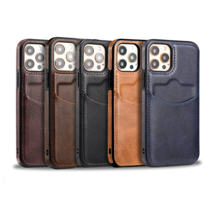 Housse de protection pour téléphone portable avec fente pour carte de visite Housse de téléphone en cuir Pu pour <span class=keywords><strong>Iphone</strong></span> 11 12 13 14 15 <span class=keywords><strong>Pro</strong></span> <span class=keywords><strong>Max</strong></span> - Product Image 3