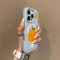 Étui de téléphone portable magnétique en TPU creux, style deux-en-un, avec un design luxueux et une coque transparente