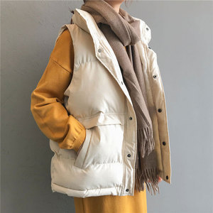<span class=keywords><strong>Gilet</strong></span> à bulles sans manches de haute qualité veste vêtements personnalisé extérieur <span class=keywords><strong>capuche</strong></span> matelassé <span class=keywords><strong>gilet</strong></span> bouffant pour les femmes - Product Image 2