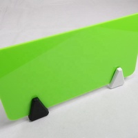 Panneaux d'écran de confidentialité de bureau moderne quincaillerie plastique mural bureau diviseur écran cloison pinces hôtel cuisine salle de bain