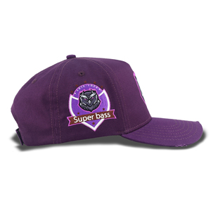 Casquette de baseball TCAP Chine personnalisable à 5 panneaux avec fermeture snapback, broderie à la main, style sportif et tendance, avec visière incurvée en coton - Product Image 3