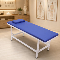 Cama de Masaje con Respaldo de Acero al Carbono Reforzado y Orificio para la Cabeza, Apta para Uso Doméstico y Comercial