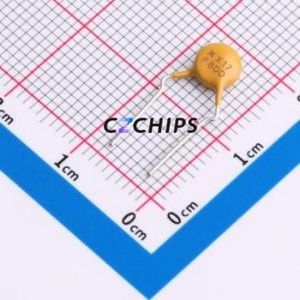 RXEF017S Resettable Fuse Through hole Component (THT),P=5.1mm Fuse 170mA 340mA 670mW 3.3Ohm - Product Image 1