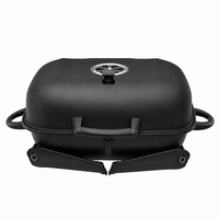 Barbecue pliant au charbon de bois, barbecue extérieur en fonte nitrurée non revêtue, écologique, pour le camping et les pique-niques