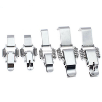 Fermoir industriel boîte à outils loquet à bascule à ressort boîte de refroidissement loquet d'armoire loquet moraillon ressorts à boucle de compression serrures à pression