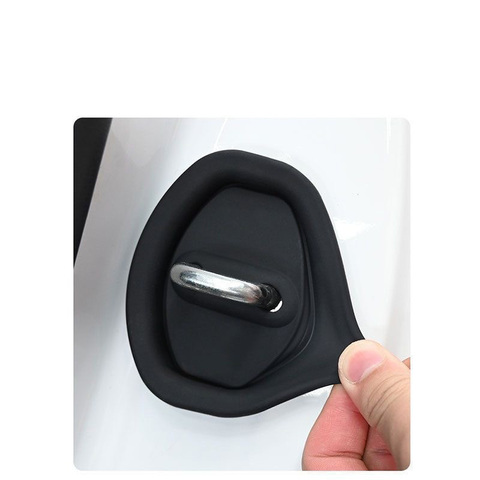 Automotive Thickened EPDM Rubber Cushion Weather Strip Door Lock Buckle Anti-Collision Shock-Absorbing Pad Rust-Resistant