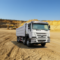 Самосвал Howo NX 8*4 400 л.с. б/у в хорошем состоянии, полностью восстановленная гидравлическая система, низкая цена для Кот-д'Ивуара и Габона
