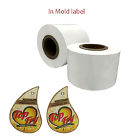 Film d'étiquetage en-moulage (IML) personnalisé en PP basse densité, souple et brillant, pour moulage par injection à usage professionnel