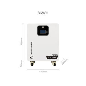 Batterie au lithium 25.6V 314Ah pour système d'alimentation solaire hors réseau avec plusieurs fonctions de protection - Product Image 6