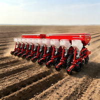Semoir à maïs durable monté sur tracteur, à large bande de semis, haute capacité, pour l'agriculture africaine