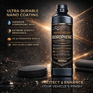 Recubrimiento Nano GRAPHONEX BOROPHENE, Nanotecnología Avanzada para Autos, Resistencia a los Arañazos de 10 Años, Acabado de Alto Brillo, Gris Transparente - Product Image 4