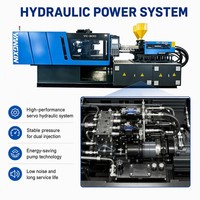 Yangxin YC Servo Industriële Hoge-snelheid Hydraulische Elektrische Kleine 300 Ton Kunststof Fruitdoos Spuitgietmachines