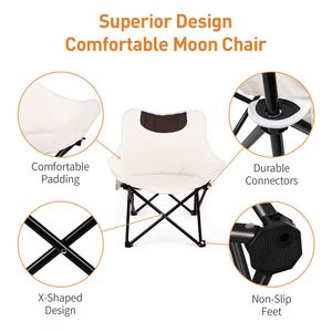 Chaise pliante de plage en aluminium de haute qualité pour le camping en plein air - Product Image 3