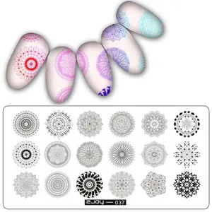 2024 yeni tasarım DIY damgalama özel Nail Art görüntü plakaları