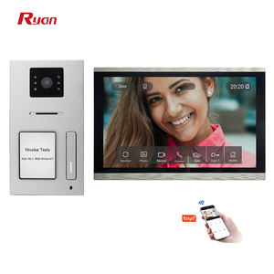 <span class=keywords><strong>Interphone</strong></span> Tuya 4 fils 10 pouces Température de fonctionnement : -20°C à 60°C Compatible avec les serrures électriques pour communautés fermées - Product Image 2