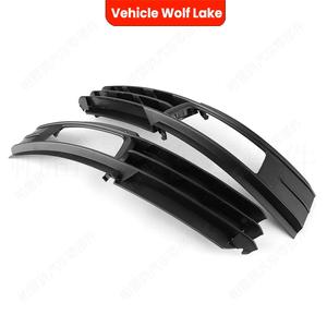 Bisel de luz antiniebla Wolf Lake para Audi A6 C6 2009, cubierta de parachoques delantero ABS, embellecedor izquierdo y derecho - Product Image 2