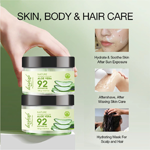 Produits naturels de soin de la peau d'<span class=keywords><strong>aloe</strong></span> <span class=keywords><strong>vera</strong></span>, gel personnel d'<span class=keywords><strong>aloe</strong></span> <span class=keywords><strong>vera</strong></span> de soins de peau et de cheveux 99 - Product Image 5