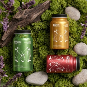 Botellas de Metal para Cápsulas y Vitaminas al por Mayor, con Tapa Hermética Sellada, Juego a Granel - Product Image 6