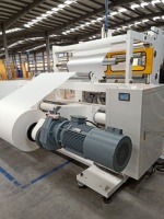 Machine à rembobiner à double tambour ZONTAI, papier kraft recyclable, machine à refendre et à rembobiner les rouleaux