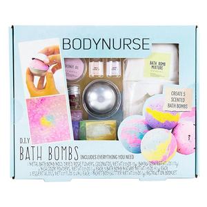 둥근 금속 금형이있는 유기농 DIY 목욕 폭탄 키트 나만의 맞춤 목욕 폭탄 만들기 - Product Image 3