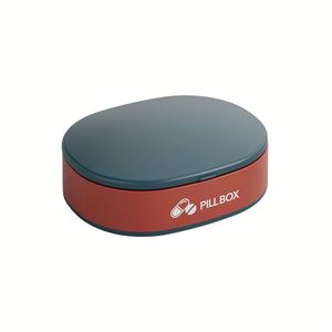 Large Multi-Compartment Pill Organizer for Vitamins and Meds Travel Medicine Box Daily Supplement Container Multiple Colors - Product Image 3