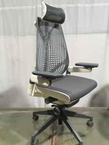 Chaise de bureau en maille <span class=keywords><strong>Ergo</strong></span> Chaise d'ordinateur de direction confortable et ergonomique Angle d'inclinaison réglable et bras rotatifs Chaise de bureau en maille - Product Image 2