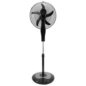 Ventilador de Pie de 18 Pulgadas, 5 <span class=keywords><strong>Aspas</strong></span>, 3 Velocidades, Voltaje 110-240V, Rejilla Estable para Hogar/Oficina, Ventilador de Pedestal - Product Image 5