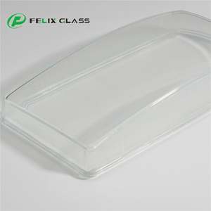 Cubiertas de Faros de Vidrio Fundido Transparentes Prensadas, Repuestos Automotrices para Fuente de Luz Fluorescente AGV - Product Image 5