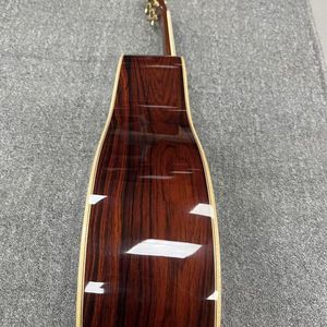 Adirondack Handcrafted 41-Inch Folk Guitar Professional All-Solid-Board All-Single Case con diseño de piña <span class=keywords><strong>Coco</strong></span> - Product Image 5