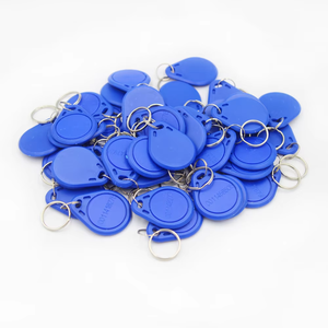 13.56mhz 可重写防水 ABS <span class=keywords><strong>RFID</strong></span> 迷你标签钥匙扣，带 NFC 钥匙链访问控制功能 - Product Image 1
