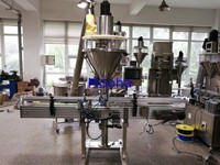 Machine de remplissage automatique de poudre d'épices 100g, machine de remplissage de bouteilles de poudre d'assaisonnement 50g, machine de remplissage de poudre de café et de thé 200g