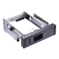 Nuevo Diseño de Carcasa de PC de Plástico ABS, Bahía Única Interna para Disco Duro SATA de 3.5'', Soporte de Montaje, Adaptador