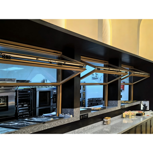 Ventana Plegable de Aluminio Curva y Arqueada, Forma Personalizada, Exterior Insonorizado e Impermeable, para Hoteles Históricos, Boutiques y Resorts - Product Image 2