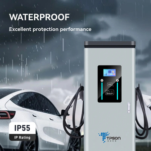 เครื่องชาร์จรถยนต์ไฟฟ้า Tpson รุ่นใหม่ล่าสุด 120kW CCS2 พร้อมระบบชำระเงินแบบคู่ด้วยคิวอาร์โค้ดและบัตร สายชาร์จยาว 5 เมตร - Product Image 3