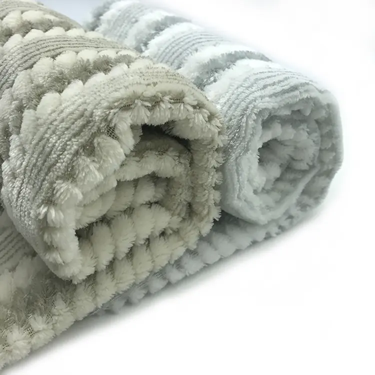 Kingcason-tela de lana de franela de poliéster, Jacquard, 100%, diseños populares, accesorios para el cabello