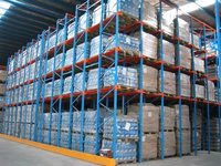Système de rayonnage à pales en acier à enroulement direct, fourni directement par l'usine