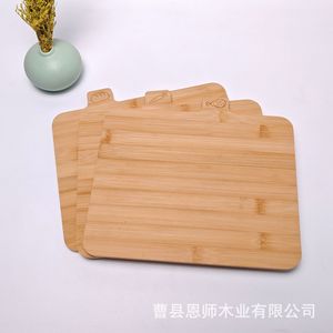 Bamboo Cutting Board Set 3Pcs Rectangle Solid <b>Wood</b> Kitchen Chopping <b>Block</b> With Engraved Logo For Food Prep - Product Image 5