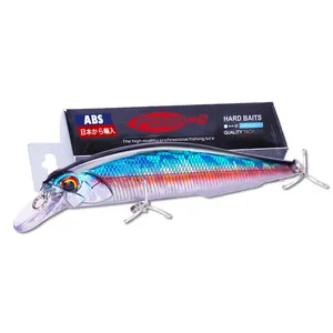 Giappone plastica ABS 100mm 13g acqua salata galleggiante Minnow lure artificiale Hard Bait Wobbler Fishing Lure