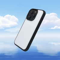 Funda Personalizada para Teléfono con Diseño DIY y Transferencia Térmica para iPhone 15 Pro, Carcasa Popular de Sublimación 2D para Samsung S24 Ultra