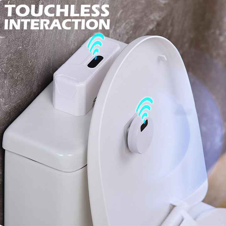 Kit de descarga de inodoro automático a prueba de agua IPX6, Kit de descarga de inodoro inteligente sin contacto con Sensor infrarrojo