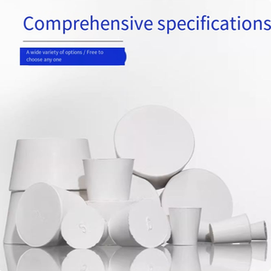 <span class=keywords><strong>Bouchon</strong></span> en caoutchouc blanc, <span class=keywords><strong>bouchon</strong></span> en caoutchouc de laboratoire pour tubes à essai et flacons Erlenmeyer, <span class=keywords><strong>bouchon</strong></span> d'étanchéité, consommables de laboratoire - Product Image 4