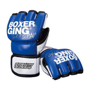 Gants de boxe en microfibre imperméables pratiques de qualité supérieure 16oz Entraînement de Muay Thai Kickboxing et combat Logo personnalisé Adulte - Product Image 2