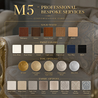 Ensemble de meubles de salon Royal Gold, canapé capitonné sculpté à la main pour l'intérieur d'une villa de luxe