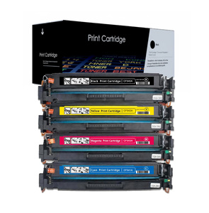 Cartuchos de Tóner de Alto Rendimiento 203A CF540A CF541A CF542A CF543A para HP <span class=keywords><strong>Color</strong></span> <span class=keywords><strong>LaserJet</strong></span> <span class=keywords><strong>Pro</strong></span> M254dw <span class=keywords><strong>M254nw</strong></span> M281fdw M280nw - Product Image 1